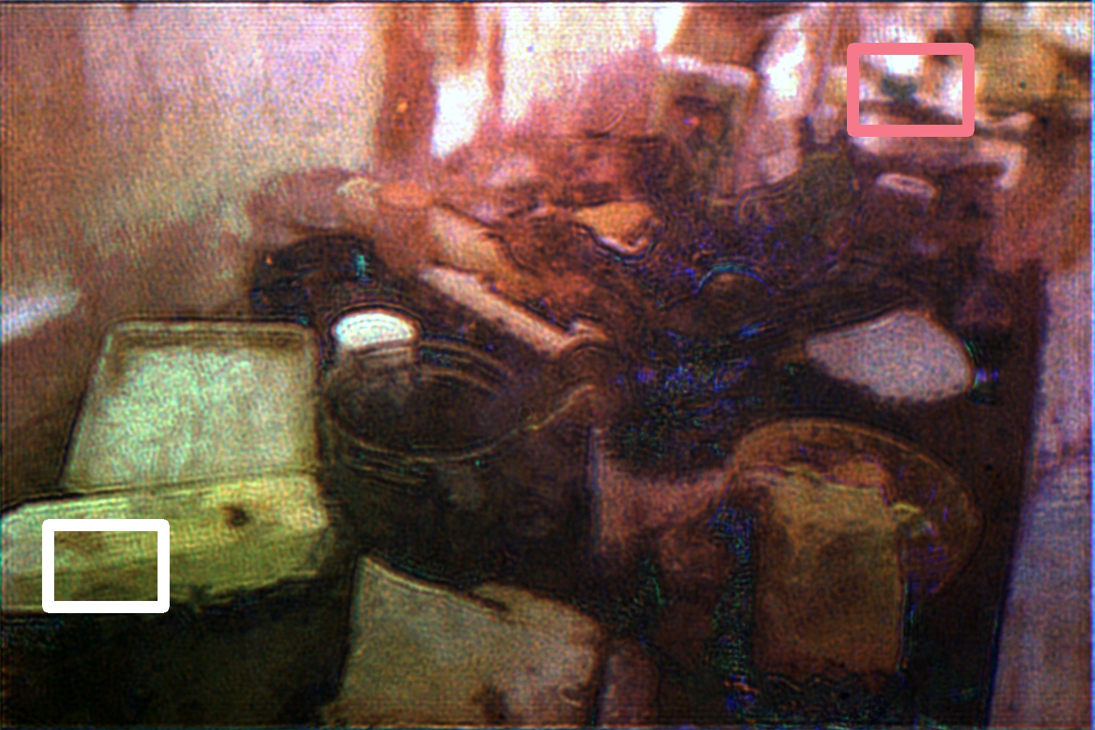 Captured counter — Mesh Silhouette, Far Focus